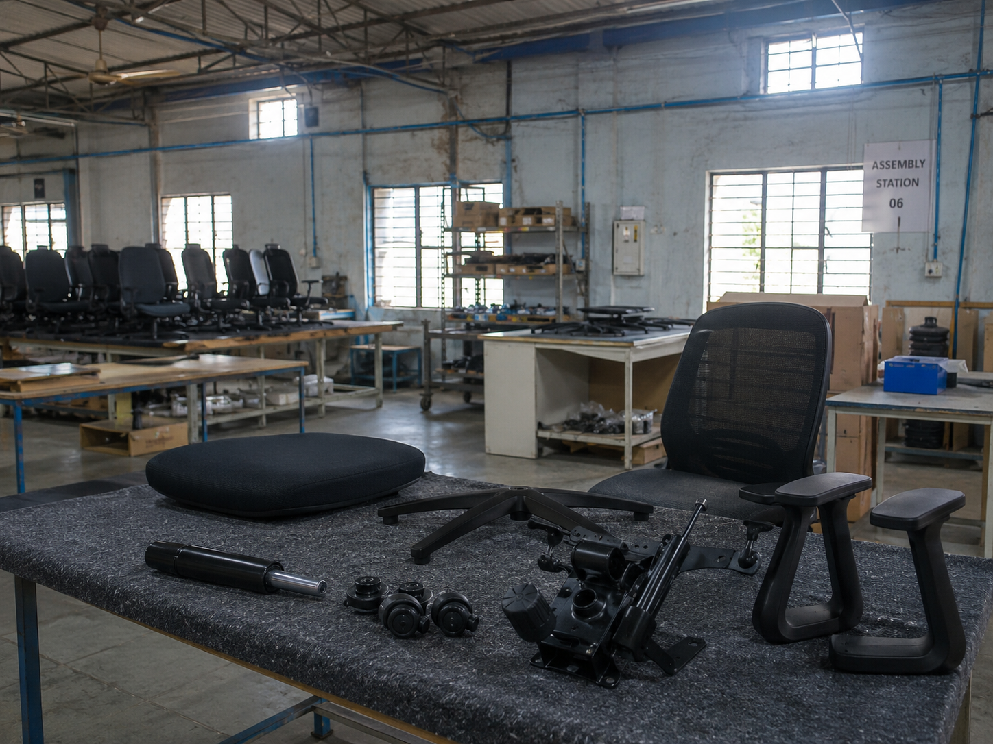 Upholstery & Assembly